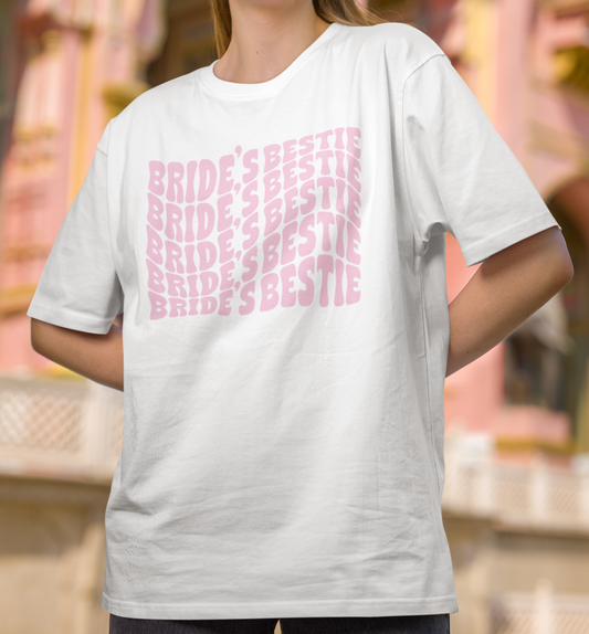 Bride's Bestie Ivory T-Shirt